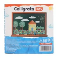 Мелки цветные для асфальта Calligrata kids, набор 5 штук, квадратные