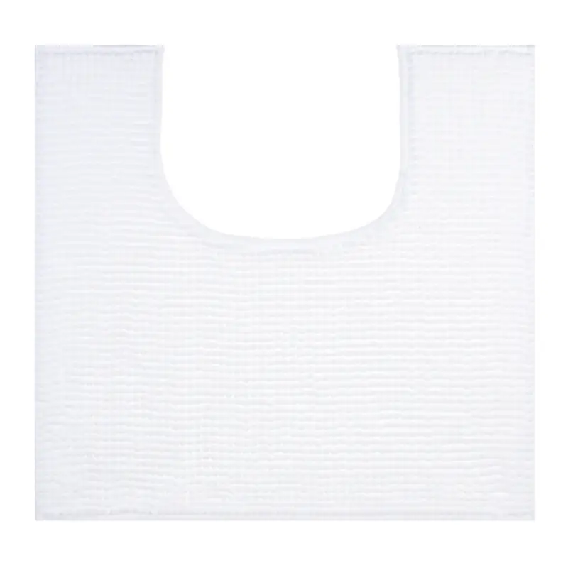 VETTA Коврик для туалета, 50х50см, синель 1,2см, белый