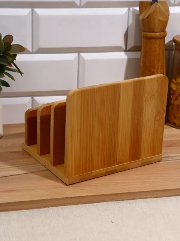 Подставка для разделочных досок "Home", 18×10 см, 3 отсека