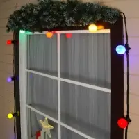 Гирлянда &laquo;Белт-лайт&raquo; 50 м, IP65, 2 Вт, тёмная каучуковая нить, шаг 20 см, Е27 (без ламп), 220 В