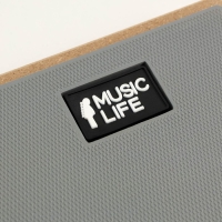 Пэд тренировочный Music Life 12 дюймов, серый