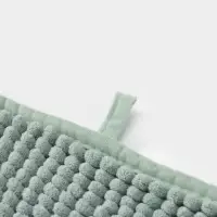 Коврик для дома LaDо́m, букли, плотность 1000 г, 50&times;80 см, мятный