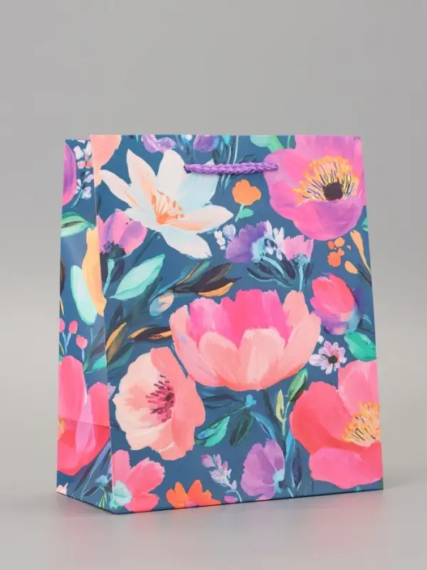 Пакет подарочный ламинированный «Магия цветов» 18×22.3×10 см Пакет подарочный ламинированный «Магия цветов» 18×22.3×10 см