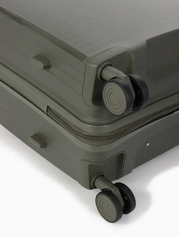 Чемодан на колёсах, 24", кодовый замок, 40&times;24&times;65, хаки
