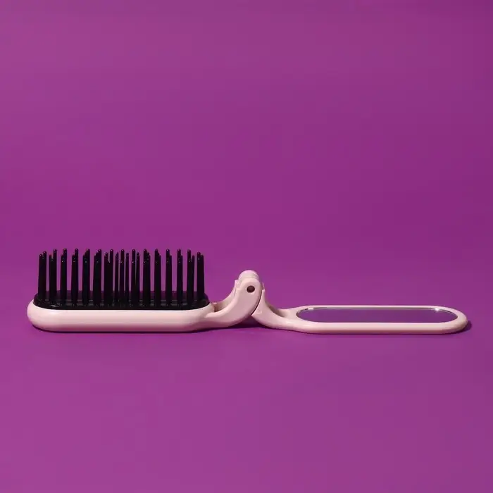 Расчёска массажная, складная, с зеркалом, 3 × 10 см, цвет МИКС Расчёска массажная, складная, с зеркалом, 3 × 10 см, цвет МИКС