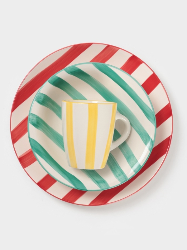 Кружка Доляна "Райе" 360мл, 13х9.10,5, цвет красный