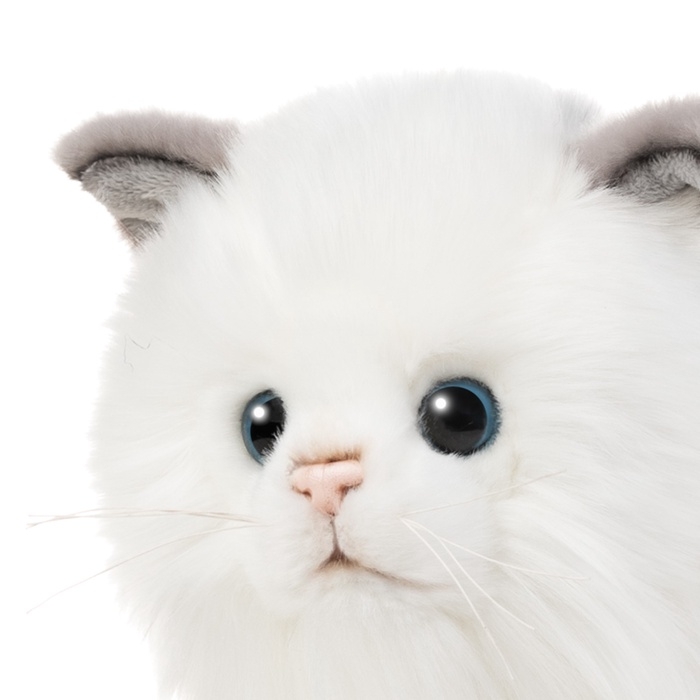 Мягкая игрушка  Мягкая игрушка "Котик Турецкая Ангора", 25 см MT-TS112301-25