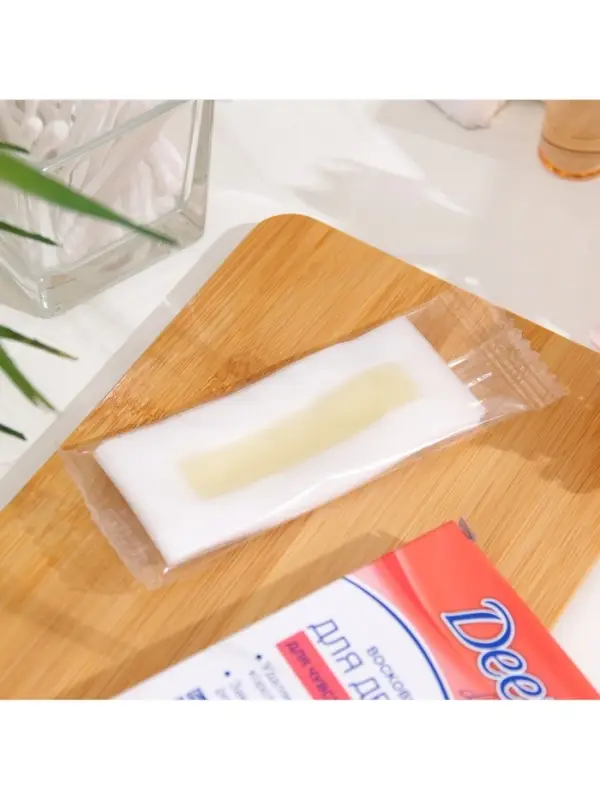 Восковые полоски Deep depil для депиляции чувствительной кожи лица, 20 шт.