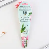 Ручка прикол, шариковая, синяя паста, 1.0 мм &laquo;8 марта: Розовая гербера&raquo;