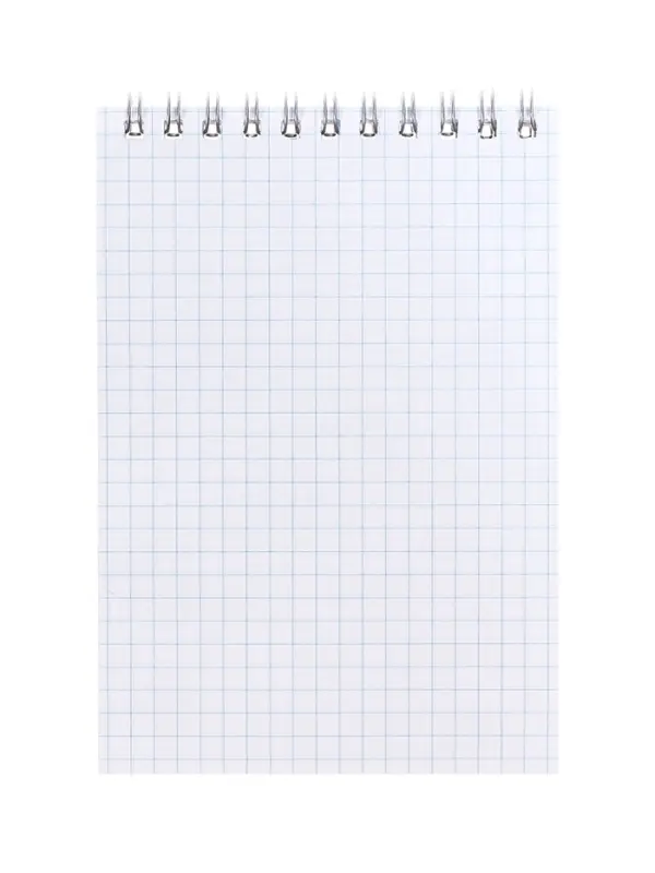 Блокнот BG &laquo;Для конференций&raquo;, А6, 60 листов, в клетку, на гребне, обложка из мелованного картона, бирюзовый, МИКС