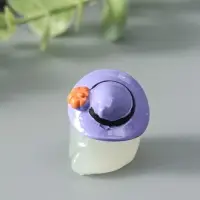 Сувенир эпоксидная смола флюоресцентный "Хэллоуин" набор 4 шт 5х5х3,5 см