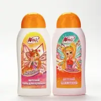 Детский гель для купания, аромат: вишневый коктейль, 300 мл, Винкс