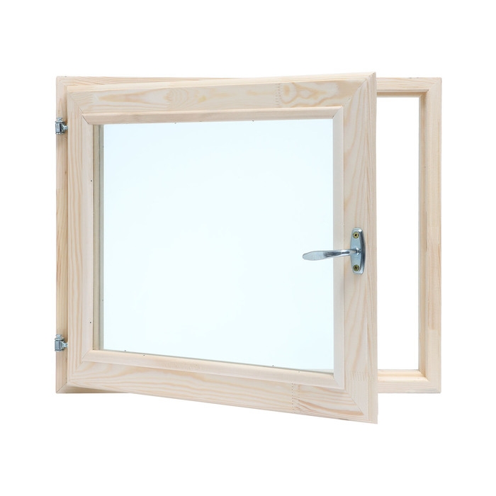 Окно, 50×60см, двойное стекло ХВОЯ Окно, 50×60см, двойное стекло ХВОЯ