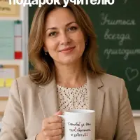 Кружка &laquo;Лучший учитель&raquo;, 320 мл, керамика, белая