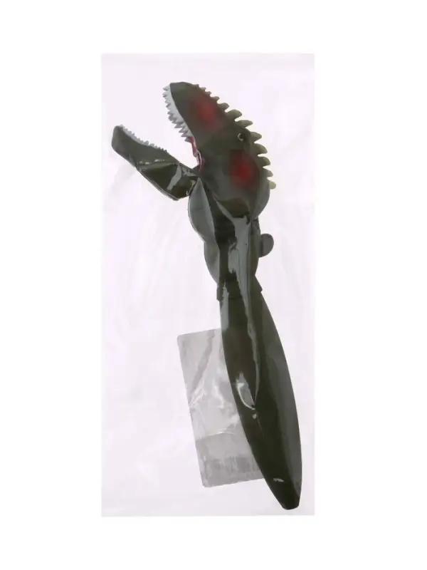 Ручка гелевая-прикол, Динозавр МИКС, с помощью кнопки пасть закрывается