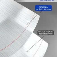 Тетрадь 12 листов в косую линейку, ErichKrause &laquo;Классика&raquo;, обложка мелованная бумага, голубая