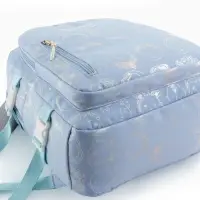 Рюкзак школьный на молнии, с отделами, карманами, размер 29&times;11&times;40 см, голубой