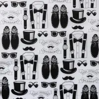 Бумага упаковочная тишью «Мужские атрибуты», 50 х 70 см Бумага упаковочная тишью «Мужские атрибуты», 50 х 70 см