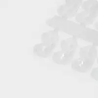 Карниз струнный, двухрядный, 10 м (ряд 5 м), пластиковый крючок