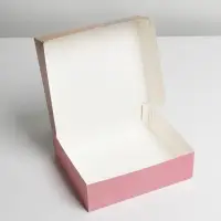 Кондитерская упаковка, коробка &laquo;Будь счастлива&raquo;, 17 х 20 х 6 см