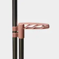 Щётка для пола Доляна: щётка 23&times;88 см, совок 26&times;26&times;73 см, бежевая