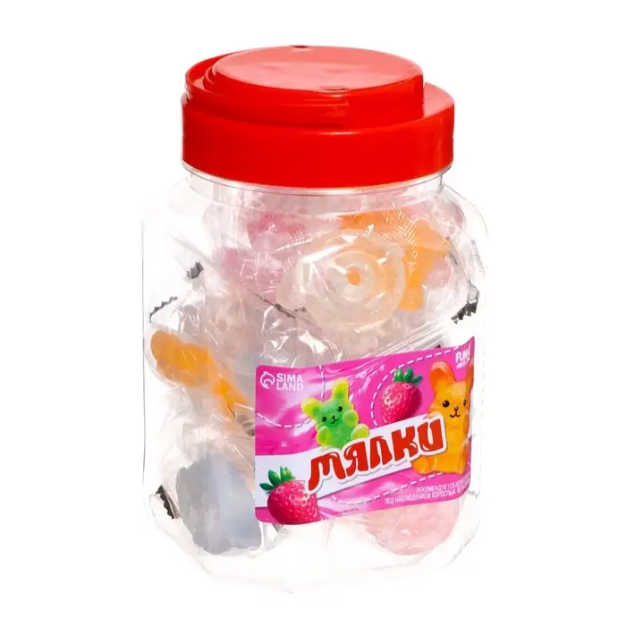 Антистресс сквиш мялка «Мармеладки»,в банке Антистресс сквиш мялка «Мармеладки»,в банке