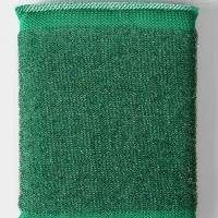Губка для посуды Доляна, со стальной стружкой, 12×9×1.5 см, МИКС