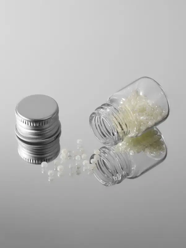 Баночки для хранения бисера, d=2.2&times;3.2 см, 6 шт.