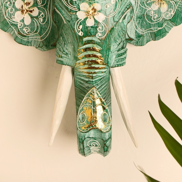 Сувенир дерево Сувенир дерево "Голова слона" 28х26х10,5 см