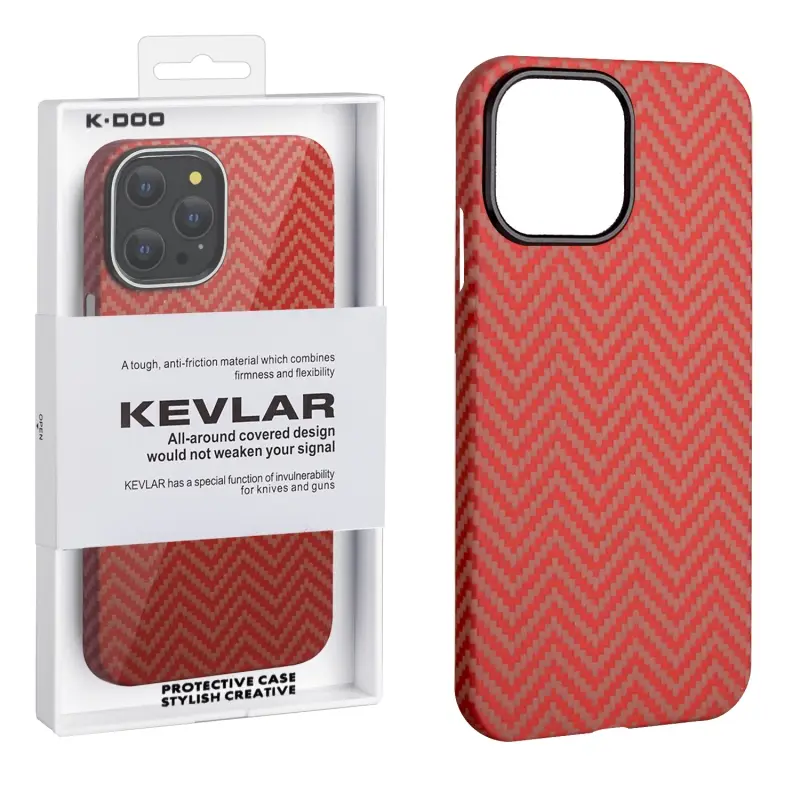 Чехол iPhone 12 Pro Kevlar M Pattern