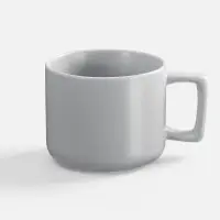 Чашка Jumbo в коробке матовая, светло-серая