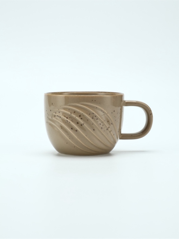 Чайная пара Dolce Ceramo. «Песчаный берег», 2 предмета: кружка 200 мл, блюдце d=10 см Чайная пара Dolce Ceramo. «Песчаный берег», 2 предмета: кружка 200 мл, блюдце d=10 см