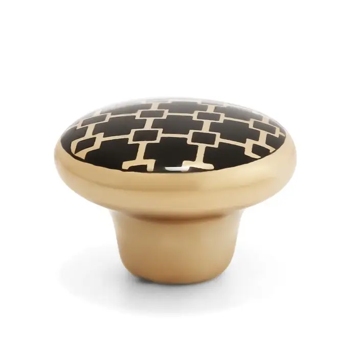 Ручка-кнопка CAPPIO, d=33 мм, цвет золото Ручка-кнопка CAPPIO, d=33 мм, цвет золото