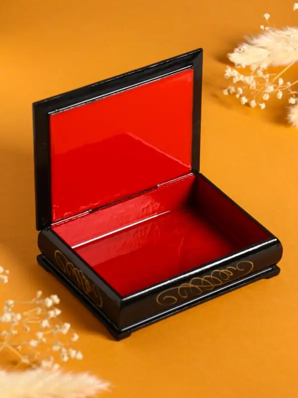 Шкатулка «Русская красавица», 10×14 см, лаковая миниатюра