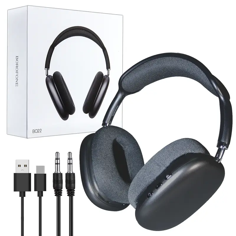 Наушники BO22 Bluetooth Borofone черные