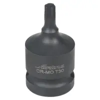 Головка ударная торцевая 1/2"DR внешний TORX T30, L=45мм
