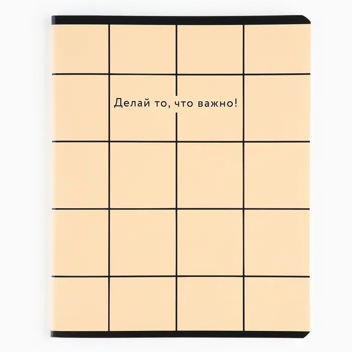 Тетрадь в клетку, 48 л., А5, на скрепке, блок №1 &laquo;Ты можешь всё&raquo; МИКС