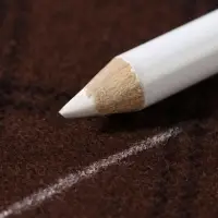 Карандаши для ткани, 8.5 см, 3 шт., белые