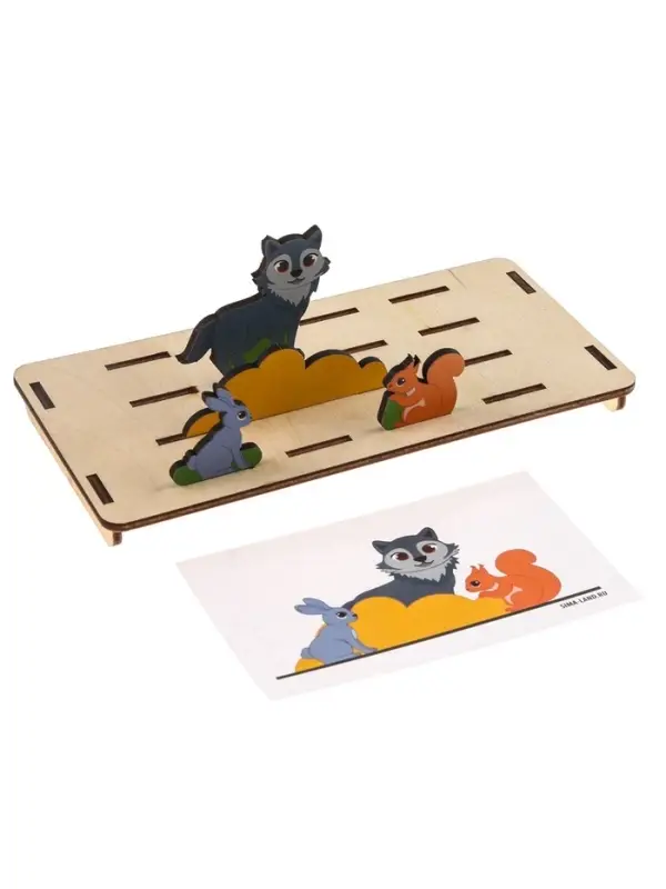 Головоломка Лесная мастерская &laquo;Повтори по образцу. Лес&raquo;