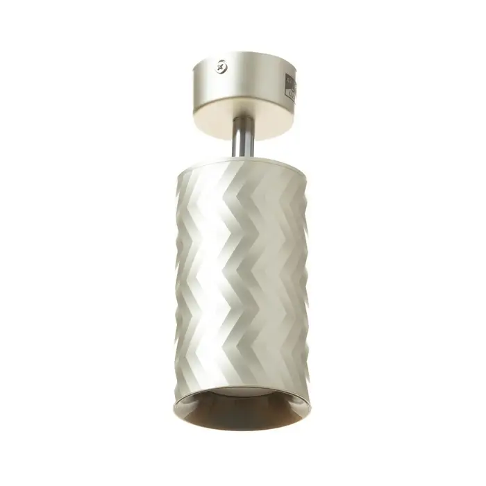 Спот &laquo;Астер&raquo; GU10 серебро 7.5&times;7.5&times;20 см