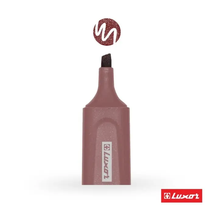 Текстовыделитель Luxor  Текстовыделитель Luxor "Textliter Metallic" бронзовый, 1-5мм