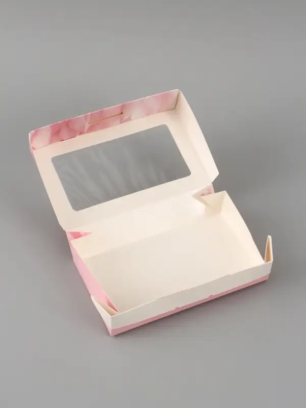 Коробка подарочная с окном &laquo;Мечтай&raquo;, 20&times;12&times;4 см, самосборная