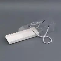 Коробка под рулет, белая 18.5&times;6.5&times;6.5 см