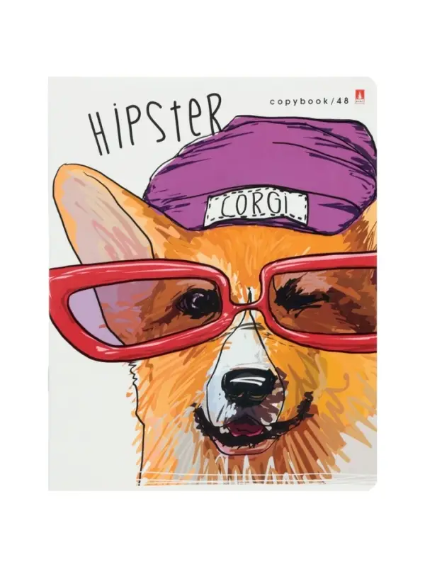 ТЕТРАДЬ 48Л. "ПСЫ НА СТИЛЕ" 5 ВИДОВ