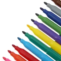 Фломастеры ErichKrause Safari Ultra Washable 12 цветов, в футляре с европодвесом