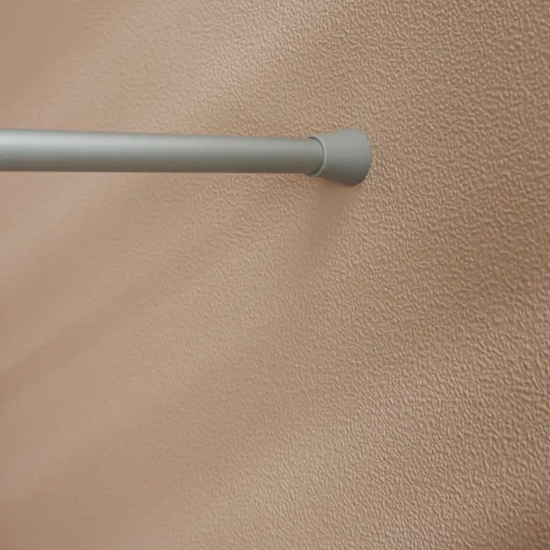 Карниз для шторы в ванную тм VETTA 2,6м, алюминий, серебристый