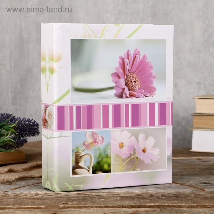 Фотоальбом Fotografia на 200 фото, 10x15 см., Фотоальбом Fotografia на 200 фото, 10x15 см., "Цветы"