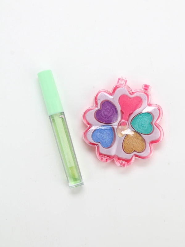 Набор косметики в сумочке «Ты прекрасна»  Микс, тон блеска прозрачный, тени 4цв по 1,5гр