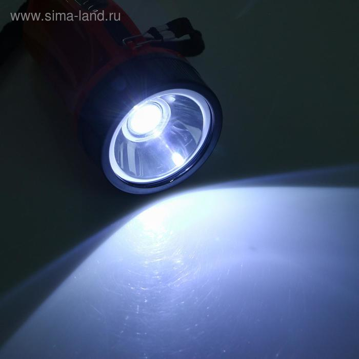 Фонарь прожекторный аккумуляторный, 3 Вт, 800 мАч, 2.5 ч работы Фонарь прожекторный аккумуляторный, 3 Вт, 800 мАч, 2.5 ч работы