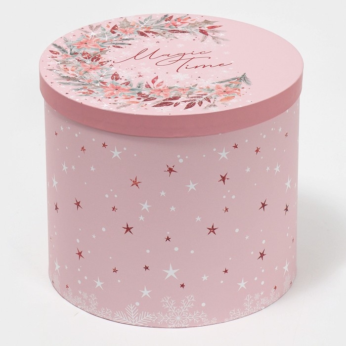 Коробка подарочная «Magic time», 19,5 х 22 см, Новый год Коробка подарочная «Magic time», 19,5 х 22 см, Новый год